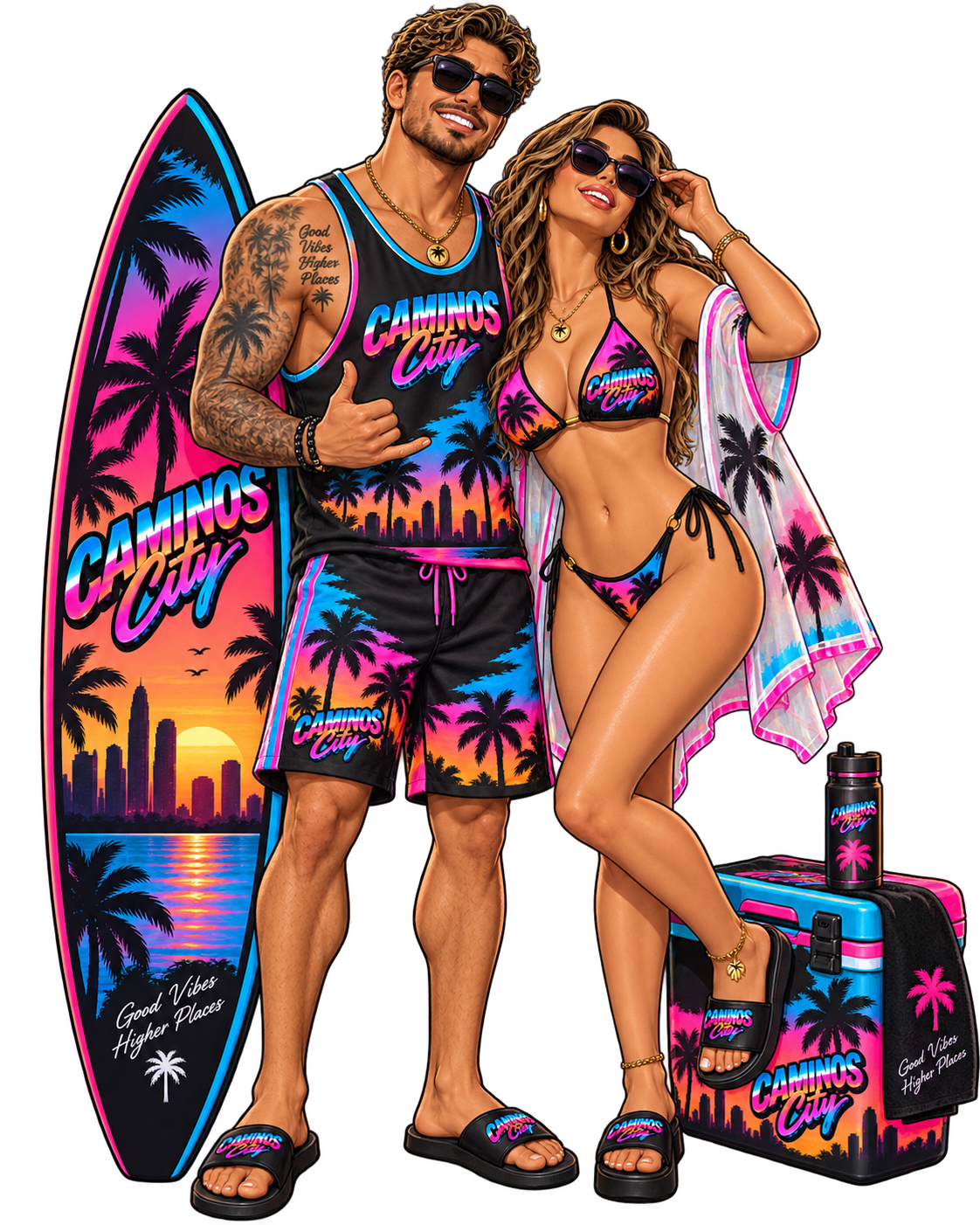 Caminos City Surf- und Beach-Lifestyle